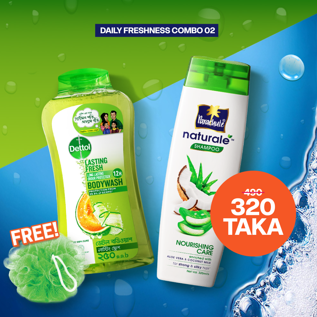 Daily Freshness Combo 02 ( Shampoo + Body Wash